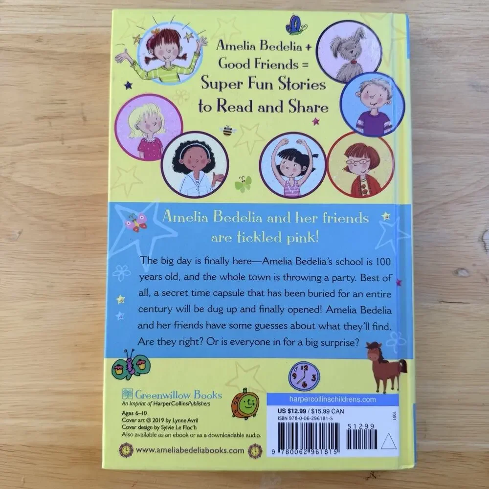 Amelia Bedelia and Friends Book 1 Beat the Clock by Herman Parish Hardcover Book